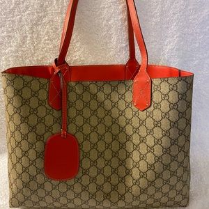 Gucci Reversible Tote, authentic, used, like new